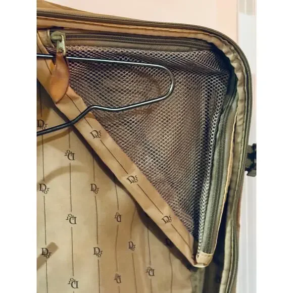 Vintage Christian Dior Garment Bag - Classic Travel Luxury - Picture 12 of 16